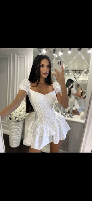 Комбинезон корсетный черный/белый от elenapokalitsina_dc