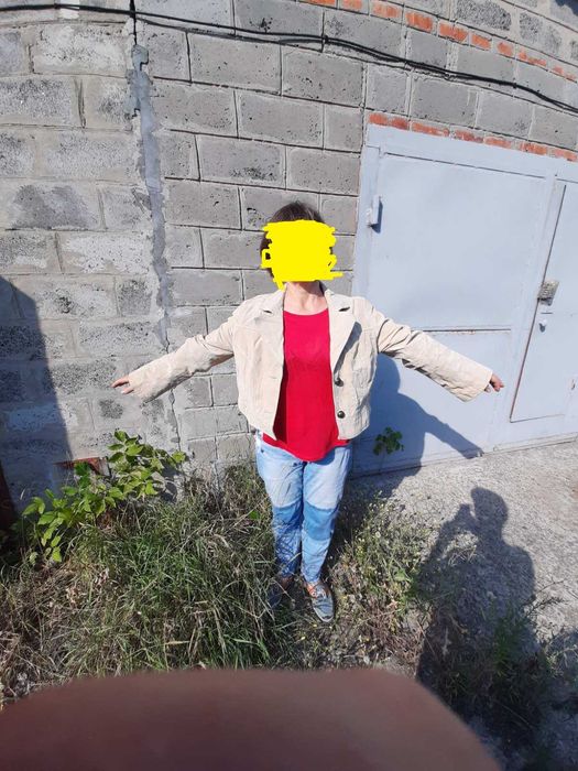 RINO & PELLE  замшева жіноча куртка