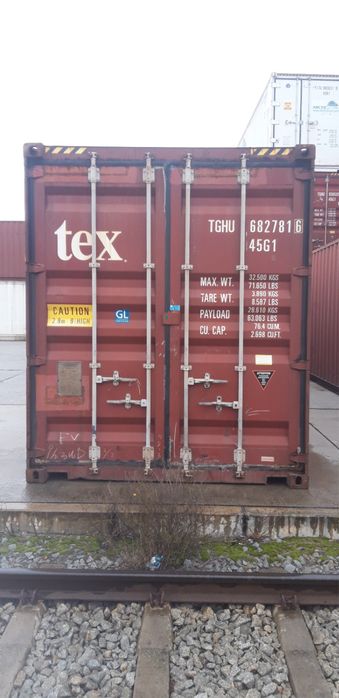 Kontener magazynowy / morski 40’ HC - POZNAŃ SPRZEDAŻ