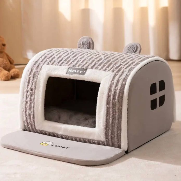 Домик лежанка для кота Лежанка для кошек Домик для собак Лежанка