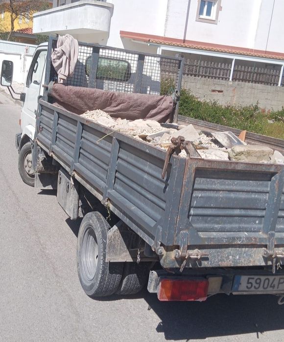 CONTENTORES e CARRINHAS p/recolha e transporte de entulho obras e lixo