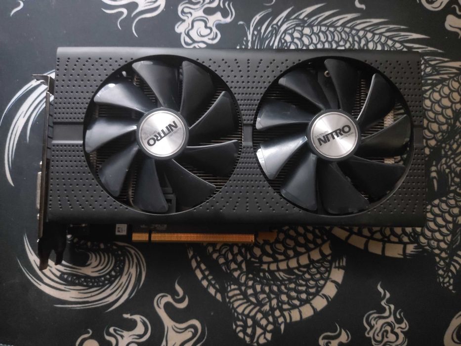 Продаю видеокарту AMD RX580 2048SP SAPPHIRE 4GB Б/У ідеальний стан!