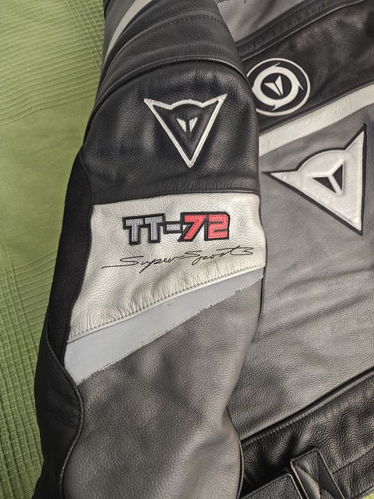 Kurtka motocyklowa skórzana Dainese TT-72 Rozmiar 48/M Podpinka