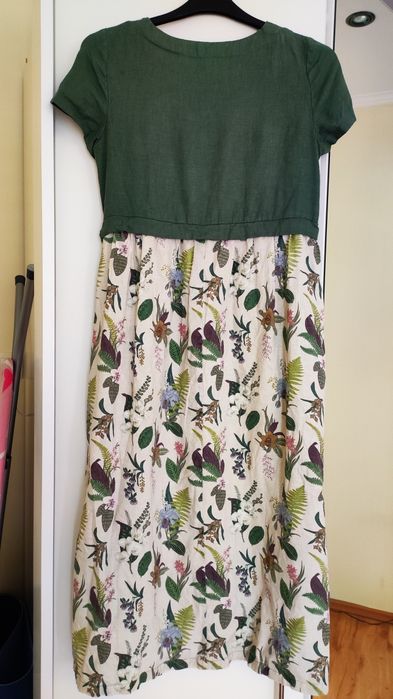 Sukienka Lniana, Obwód klatki piersiowej 88 cm