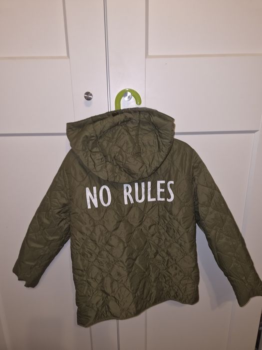 Kurtka jesienna typu parka 3 w 1 dla dziewczynki  - Zara roz. 140