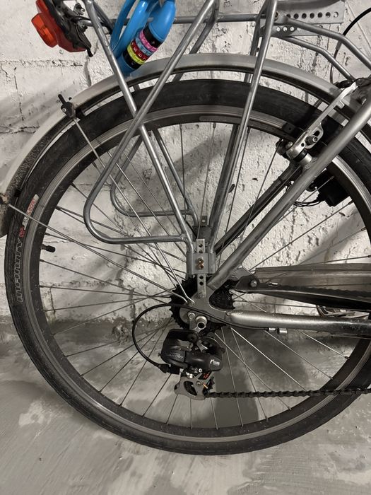 Rower trekkingowy MBM Bike 28” Shimano + bagażnik, błotniki, koszyk