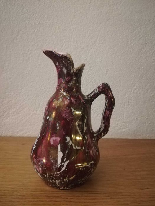 ceramiczny dzbanuszek flakon flakonik marmurkowy