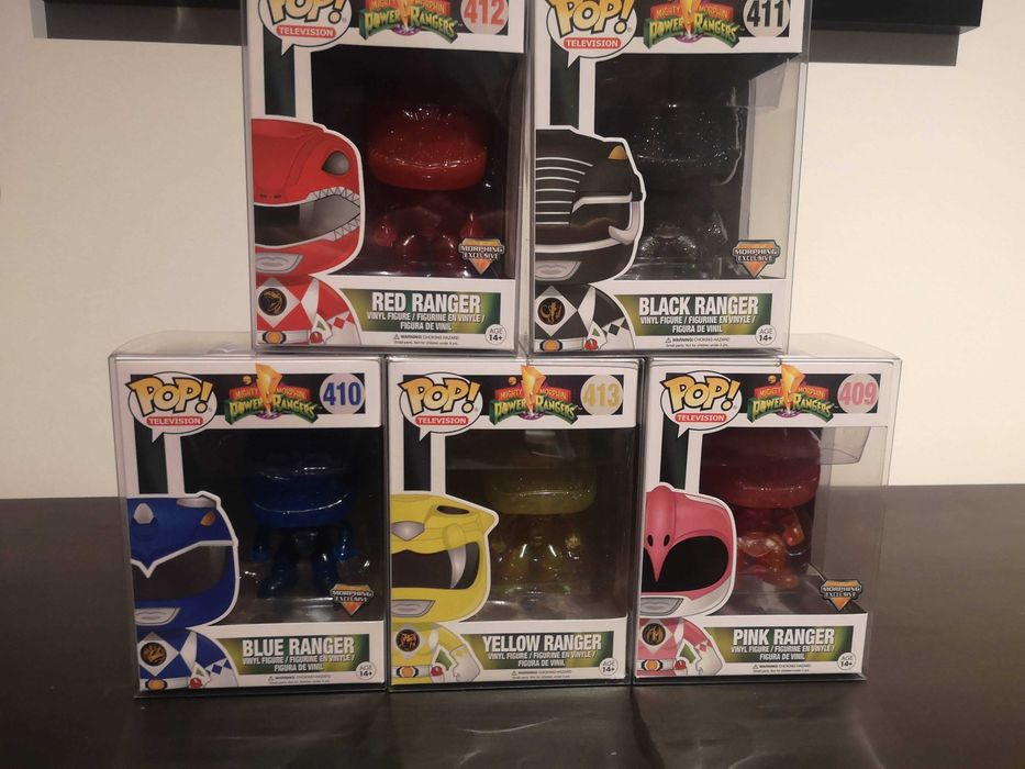 Funko POP! Games: Power Rangers Set of 5
