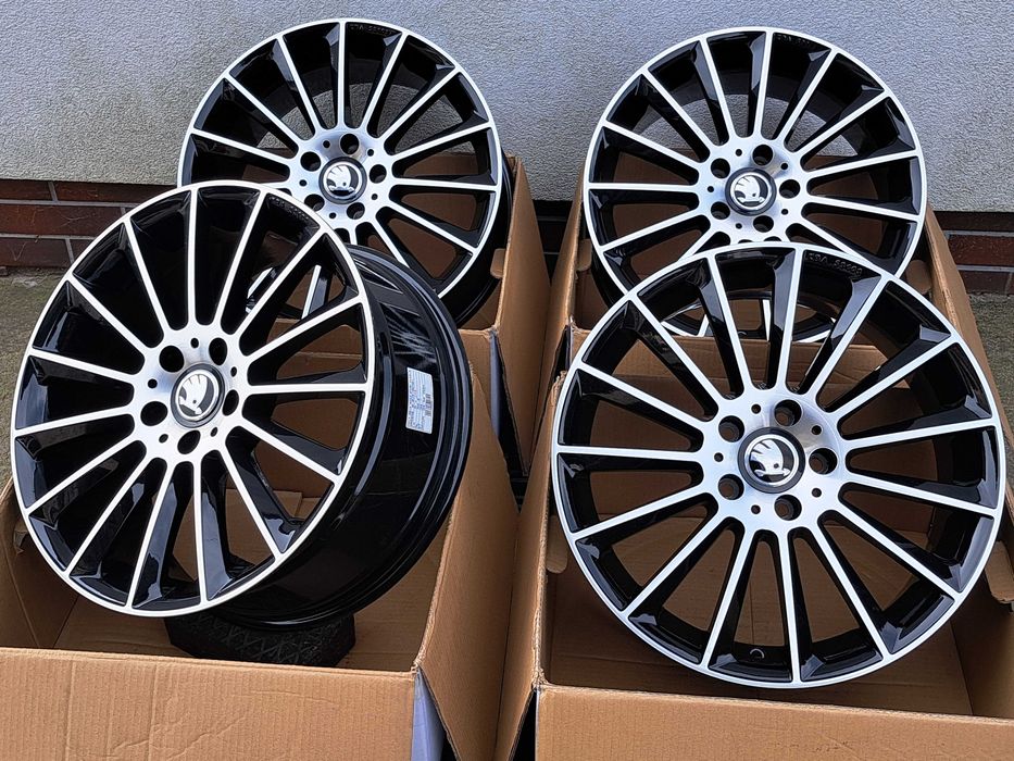 Alufelgi SKODA 18 5x112 Karoq Octavia Scout Kodiaq Yeti CA17 CNC