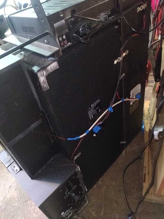 Estação de audio custom(DYI) Pro900W+Subwoofer Yamaha(Alta Fidelidade)