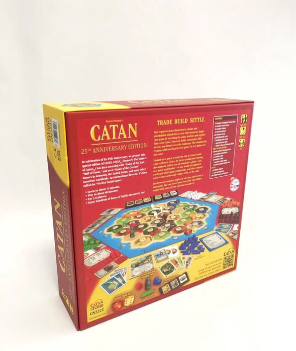 УКРАЇНСЬКОЮ! Catan Колонізатори Ювілейні! + картки та правила УКР!