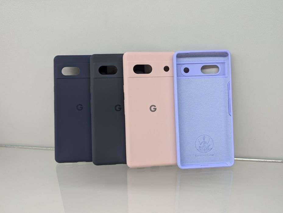 Google Pixel 7A Противоударный чехол з логотипом софт тач Чохол