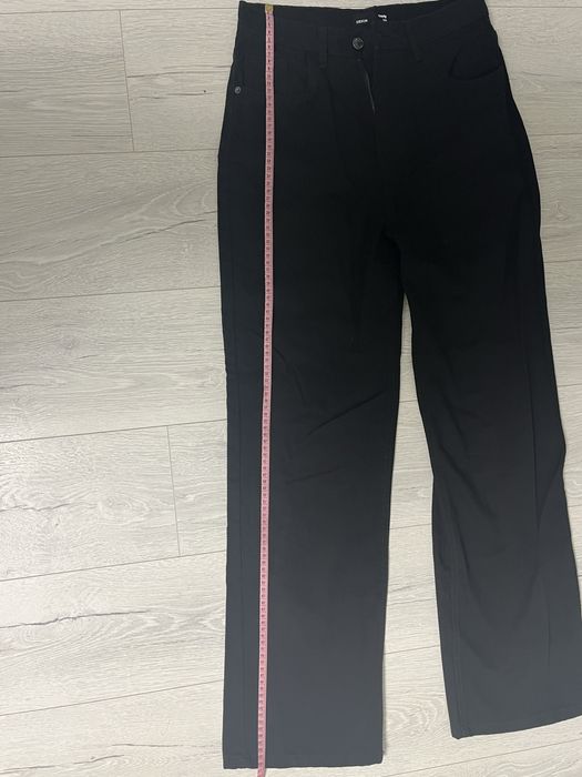 Джинси чорні wide leg