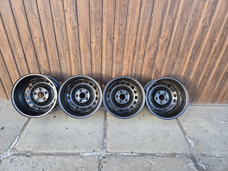 Оригінальні стальні диски r15, 5×112, Volkswagen, Skoda, Audi.