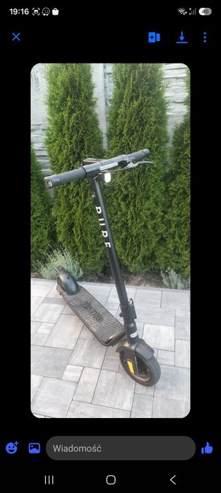 Hulajnoga elektryczna pure