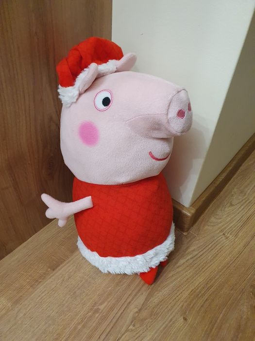 Maskotka Świnka Peppa świąteczna