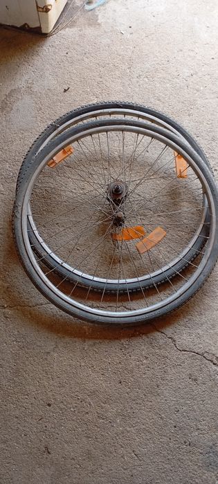 Rodas 28 bicicleta antiga