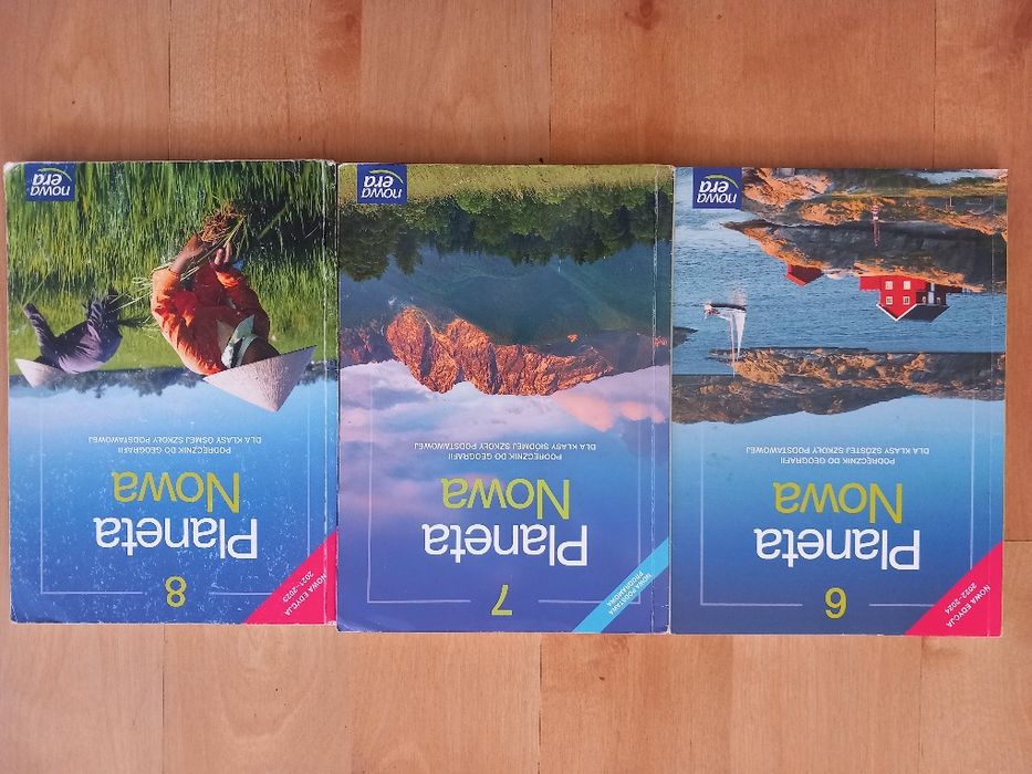 Planeta Nowa podręcznik do Geografii klasa 6 ,7 i 8