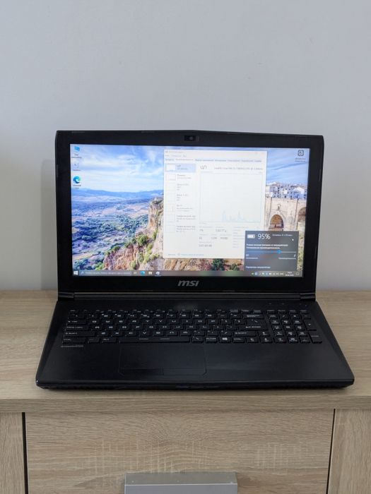 Gamingowy MSI Gl63 i5 NVIDIA 1050 16ram
