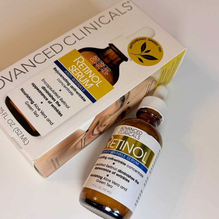 Iherb Advanced Clinicals сироватка проти зморщок з ретинол 52 мл