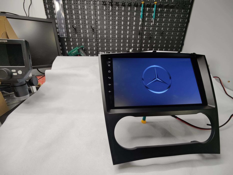 Rádio Android Mercedes Benz A B VITO W203 com oferta de câmara