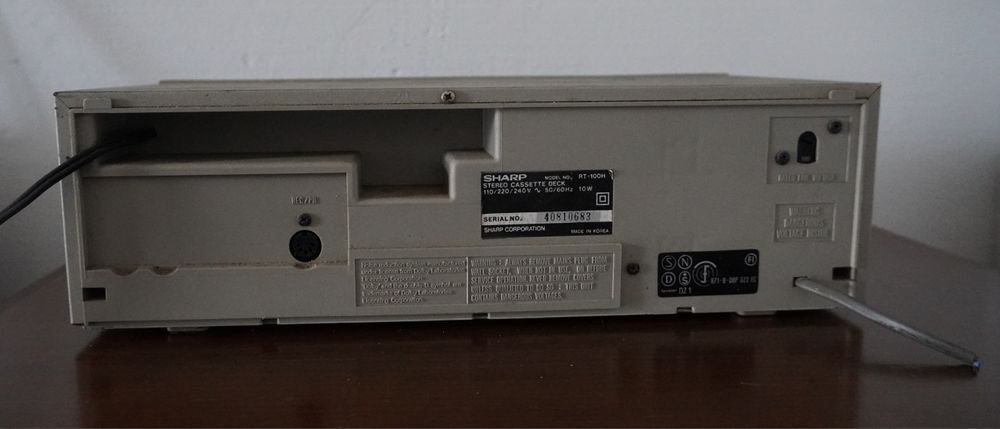 Leitor Cassetes Sharp RT-100