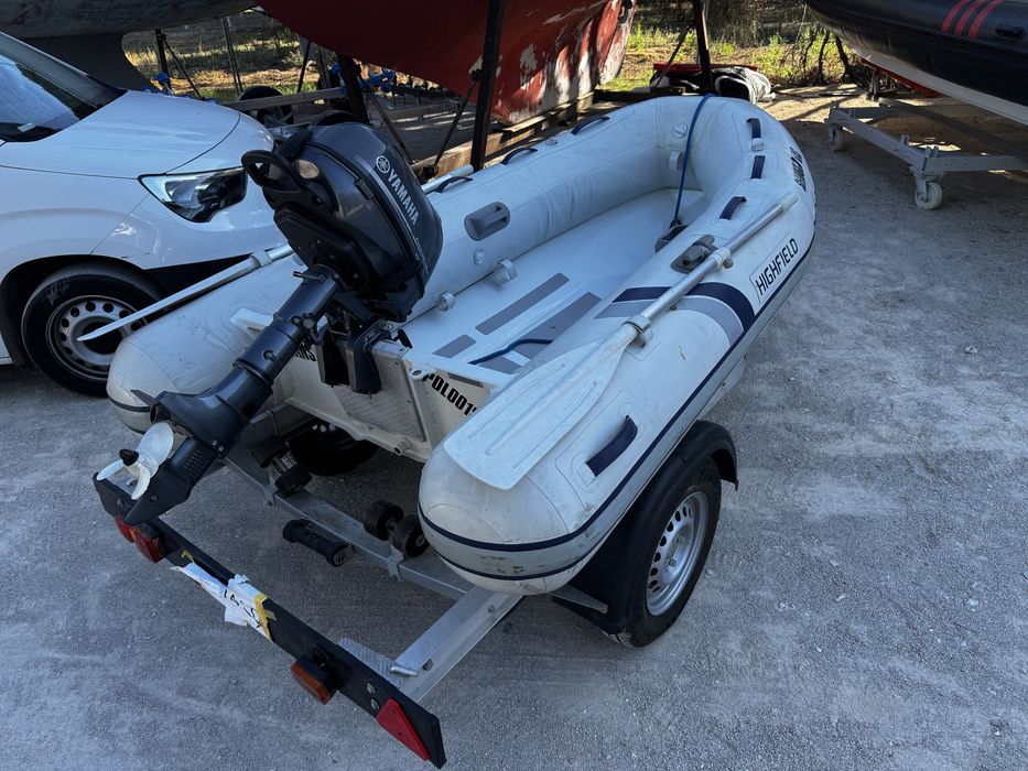 Bote Highfield UL260  + Motor e Acessórios