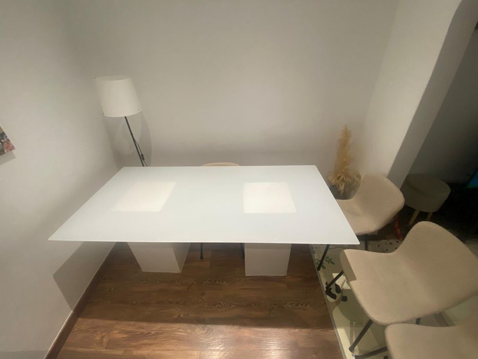 Mesa Vidro 1,80 - 84cm