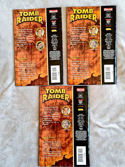 Lote de Revistas Lara Croft - Tomb Raider
