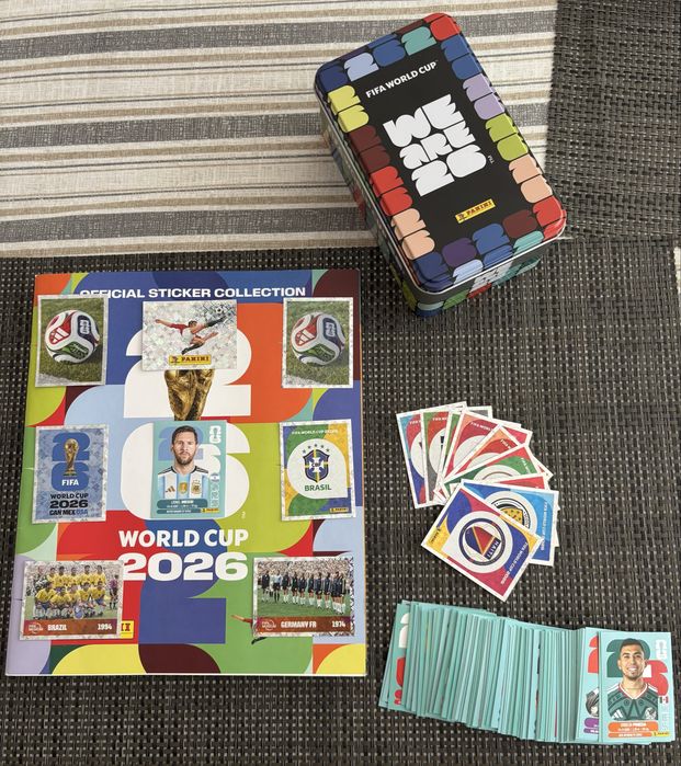 Cromos Panini Mundial 2026