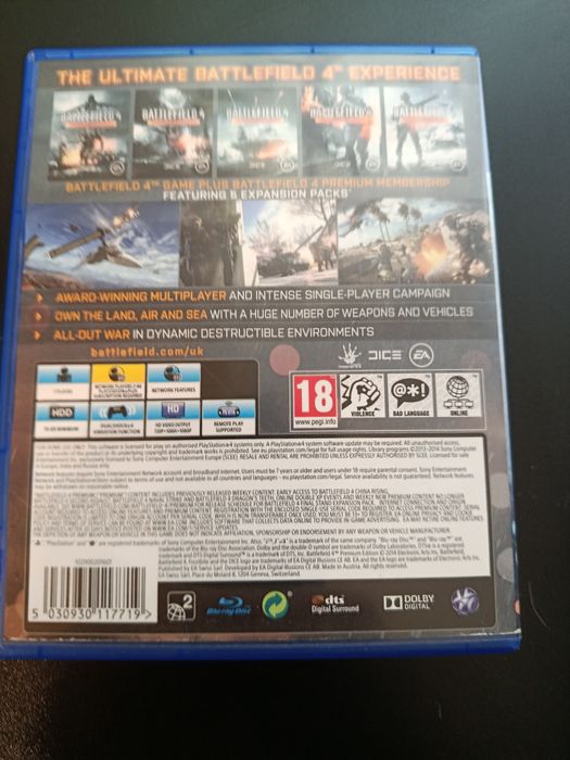 Gra Battlefield 4 PS4 wersja PL