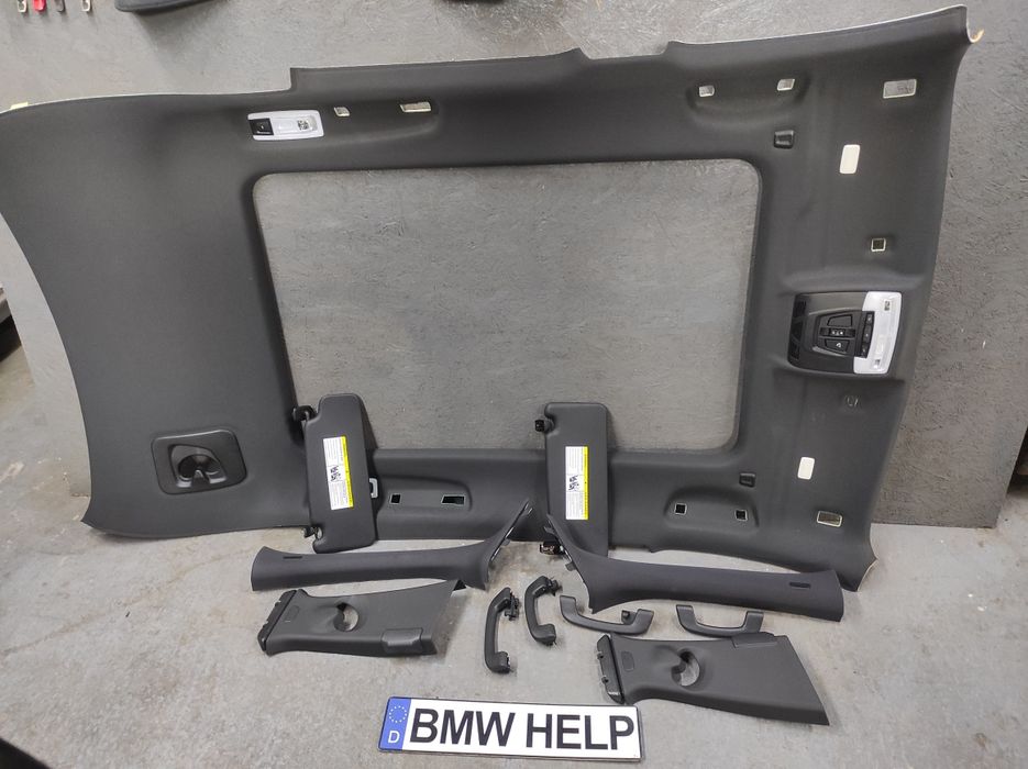 Потолок стеля БМВ Х1 Ф48 Панорама Люк M-Pakes Черный Bmw F48 Anthrazit