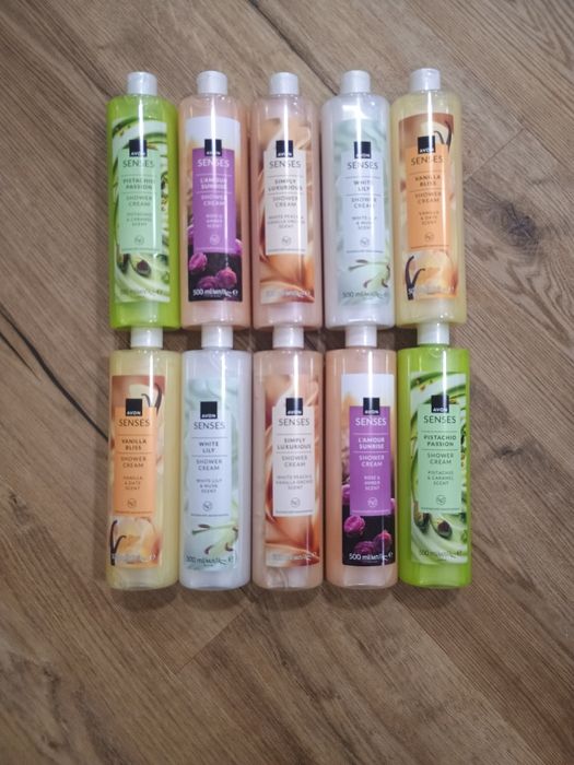 10 żeli pod prysznic Senses 500ml x10