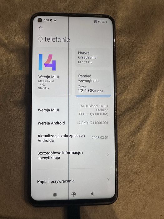 Mi 10t pro dziala plus case