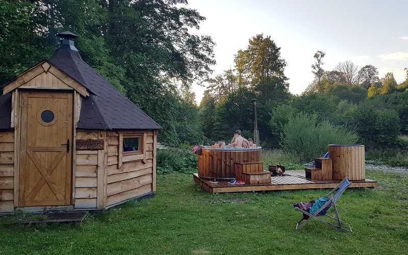 Wetlina, Siedlisko Moczarne pokoje gościnne i domek, sauna, balia, Bieszczady, nad rzeką Wetlinką