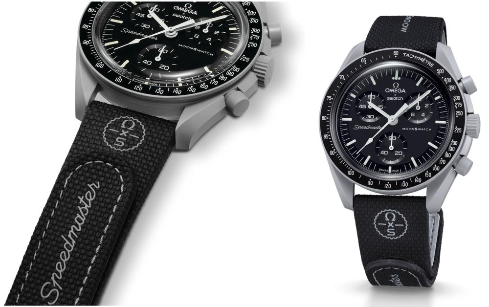 Ремешки Каучук MOONSWATCH SWATCH OMEGA оригинал ремінці