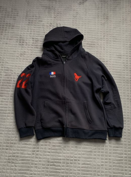 Zip Balenciaga Paris Ralph Lauren Hoodi. ОПИС!
