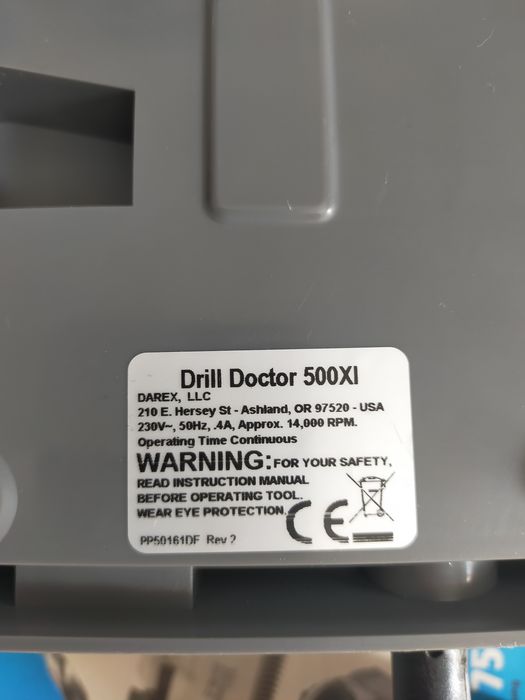 Ostrzałka do wierteł Tivoly Drill Doctor 500