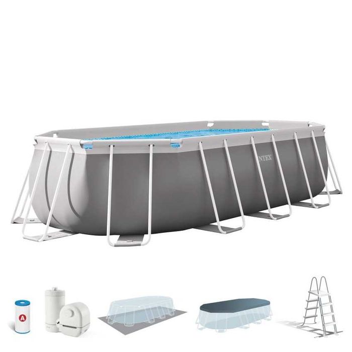 Piscina Oval INTEX Prism Frame 503x274x122 cm