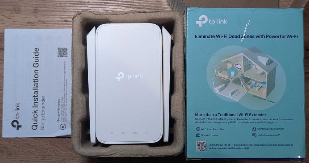 Новий Wi-Fi ретранслятор TP-Link RE315 AC1200 репітер сигналу 2,4/5 ГГ