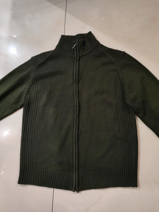 Sweter męski brązowy