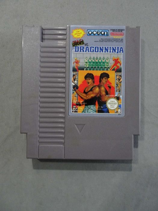Jogo Bad Dudes Vs DragonNinja Nintendo NES