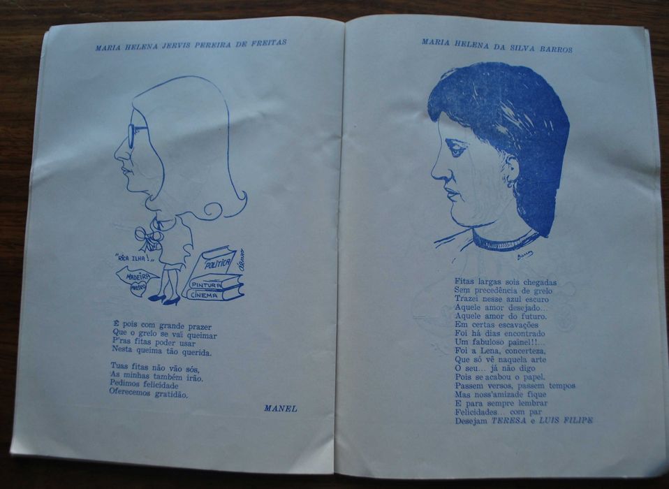 Quartanistas de História Ano 1968 Coimbra - Queima das Fitas