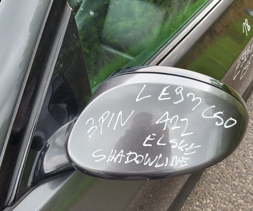 LUSTERKO LEWE BMW E92 E93 A22 SPARKLING GRAPHITE EL SKŁADANE 3PIN SHADOW