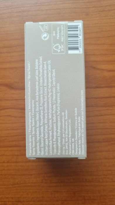 LH Cosmetics Setting Spray utrwalający makijaż