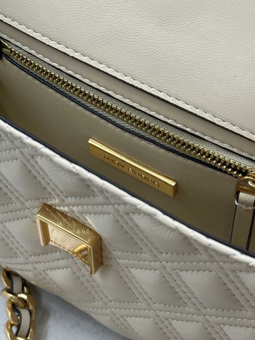 Шкіряна сумка від Tory Burch Leather біла Оригінал (НОВА) Тори Берч оригинал