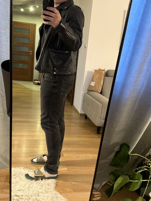 Kurtka skórzana Zara