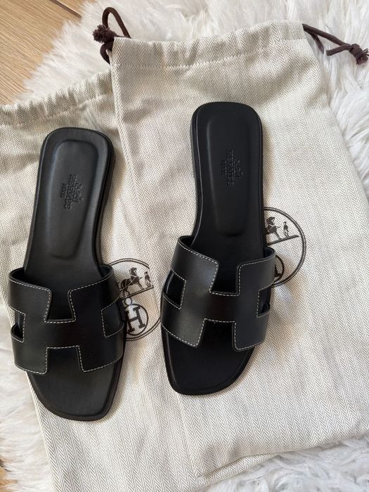 Нові оригінальні шльопанці Оран ЕрмесHermes