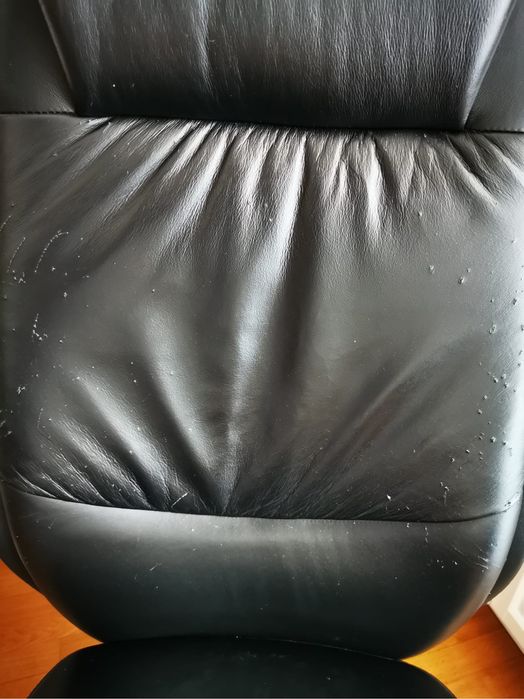 Cadeira escritorio Monza Pele nova custou 280eur