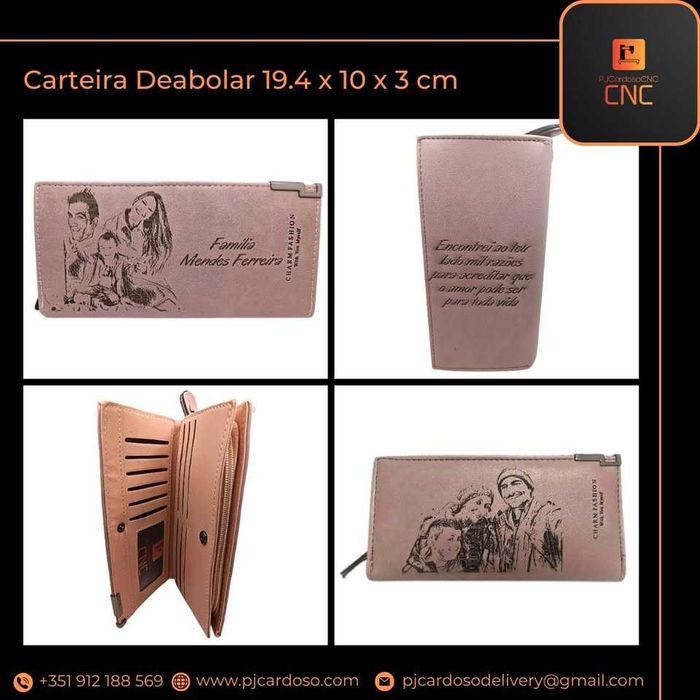 Carteiras Personalizadas Imagem / Texto